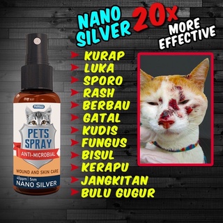 Ubat Kurap/ Ringworm / Fungus Kucing / Dog Fungal / Bulu gugur 