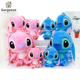 pink stitch stuffed toy