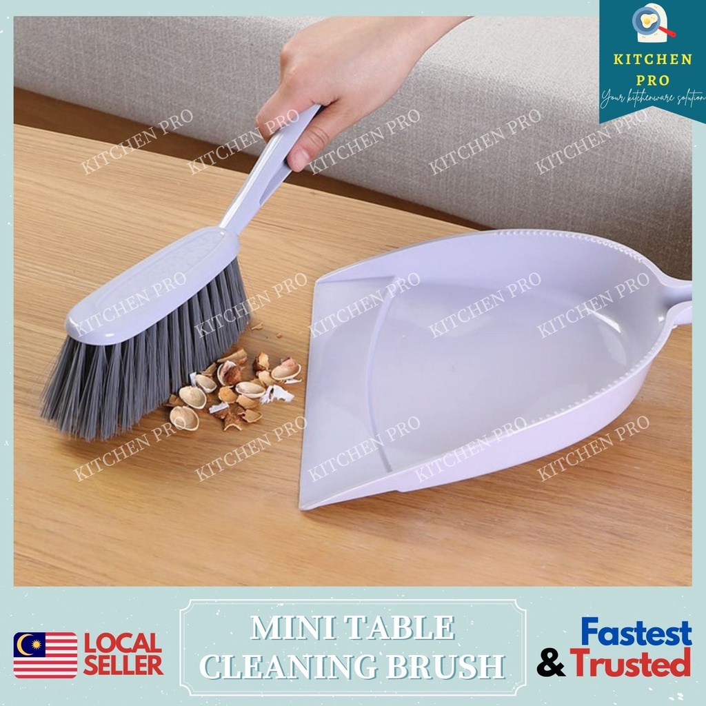 | Household Cleaning Mini Brush Set / Table Cleaning Broom Shovel / Keyboard Dustpan/Penyapu Pembersih Meja