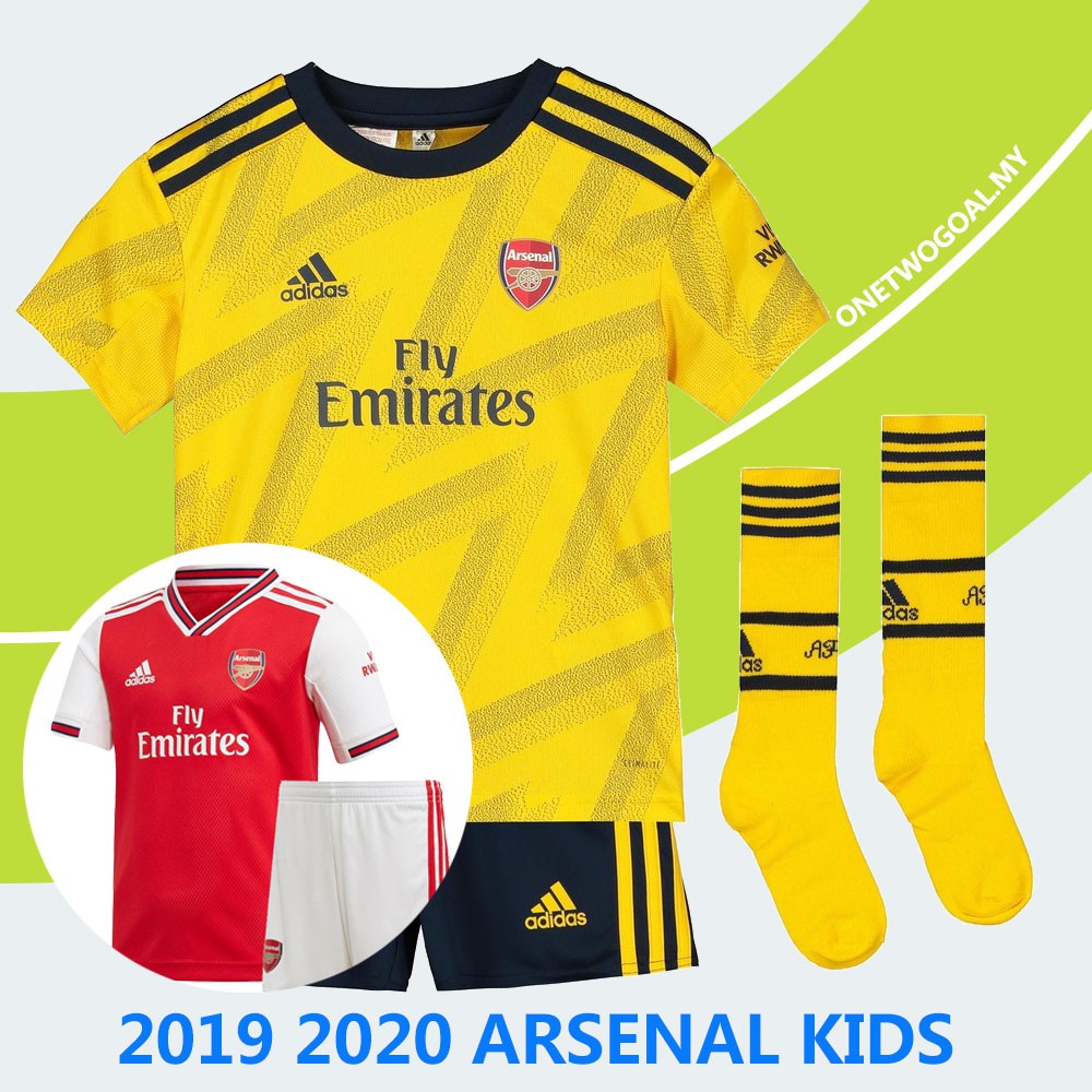 arsenal kids football kit