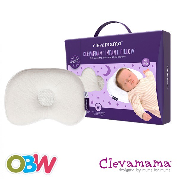 clevamama clevafoam baby pillow