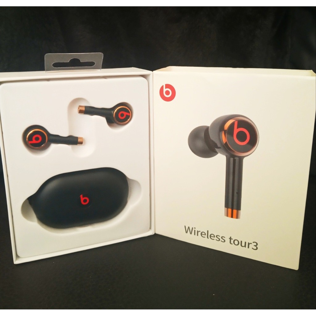 Beats Wireless Tour 3 Bluetooth Earphones Earplug Earphones Full