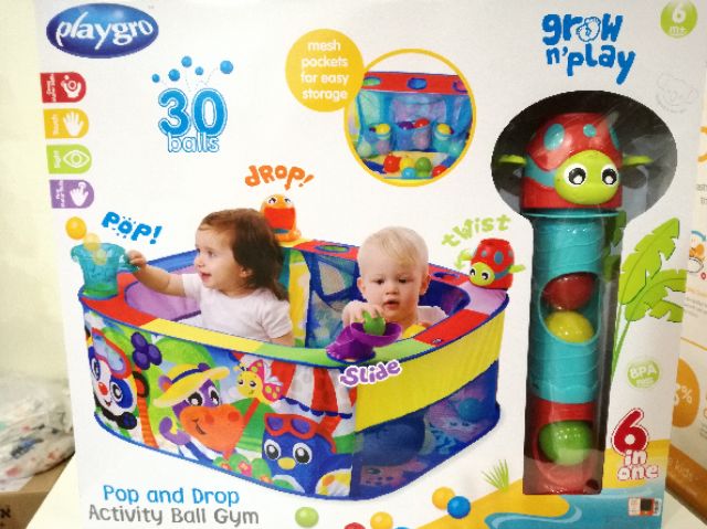 pop and drop activity ball gym