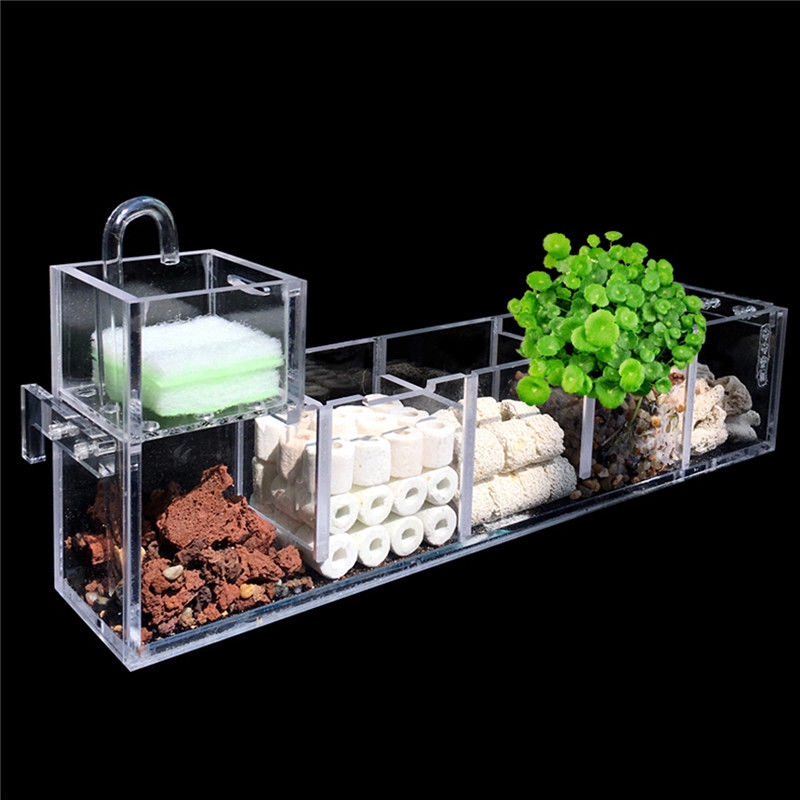 26 Sink Aquarium External Filter Box Fish Tank Filter Box Without