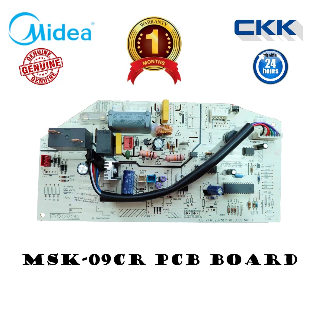 MIDEA AIR CONDITIONER PCB BOARD MSK09CR Shopee Malaysia