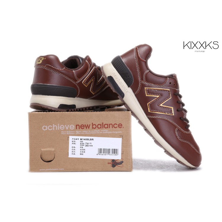 new balance 1400 brown leather