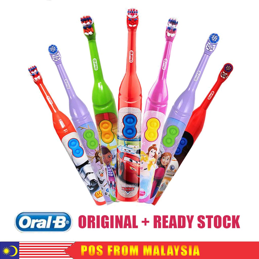 Oral B Spinbrush Kids Battery Toothbrush Frozen Disney Princess