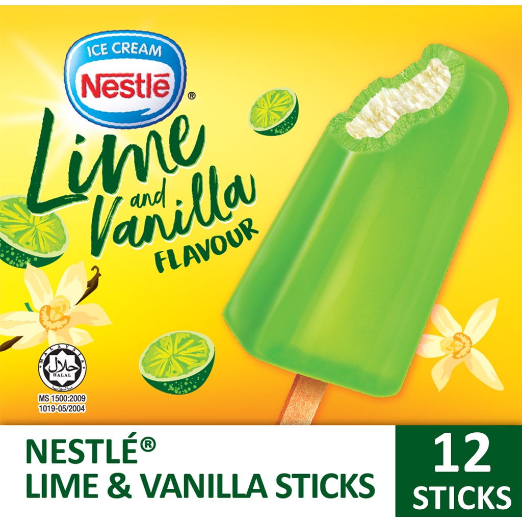 Vanilla nestle aiskrim Nestle Musang