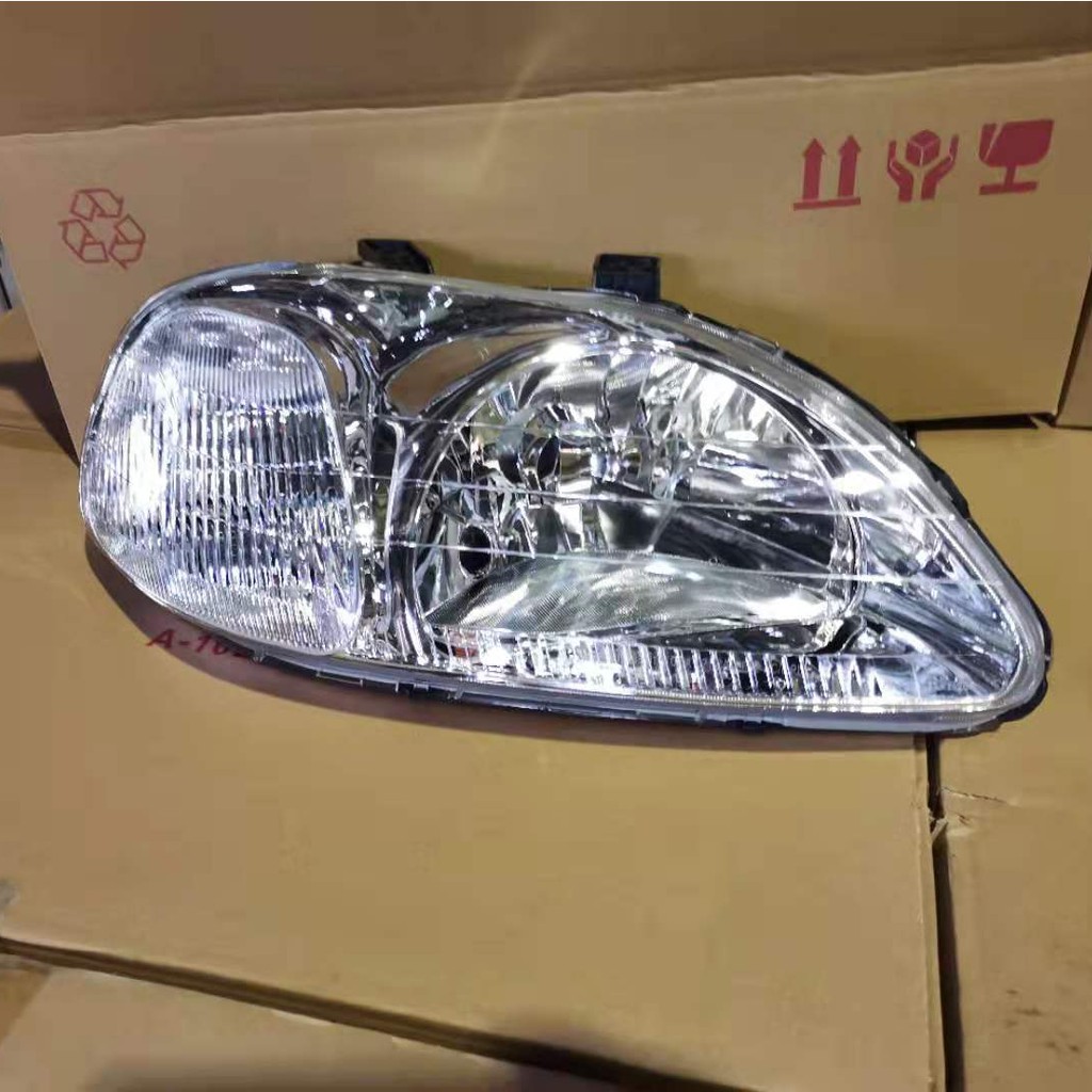 HONDA CIVIC EK/SO4/ PRE-FACELIFT 1996 - 1998 HEAD LAMP LH/RH -CLEAR  *REPLACEMENT PART*