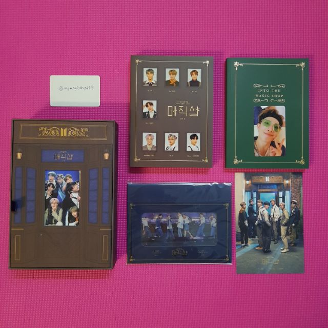 Bts 5th Muster Magic Shop Dvd Full Set With Rm Photocard