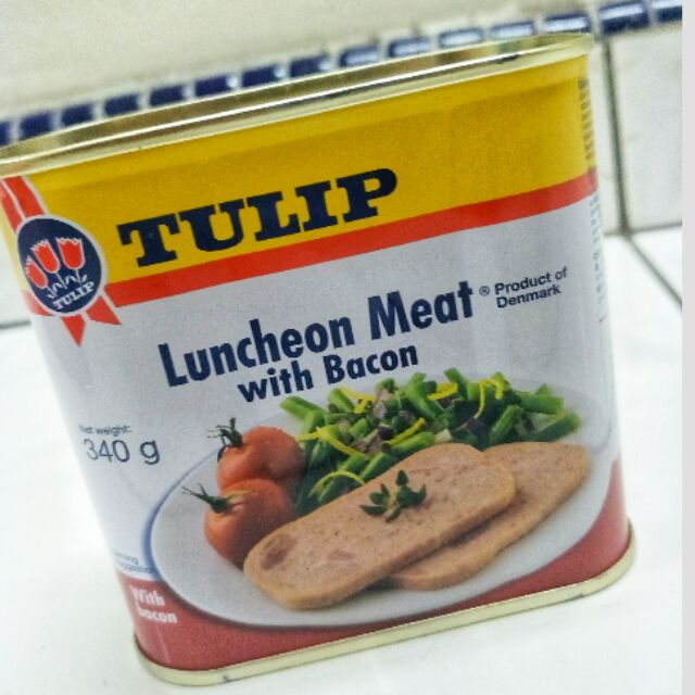 Ready stock tulip luncheon meat with bacon 340g Shopee Malaysia