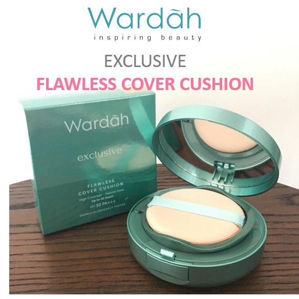 Wardah Exclusive Flawless Cover Cushion Shopee Malaysia