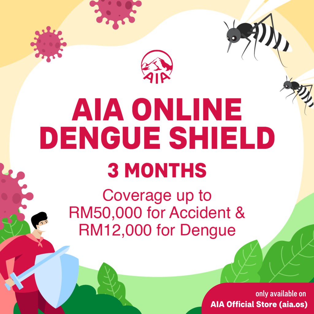 Buy AIA Online Dengue Shield Insurance Plan - 3 Months 