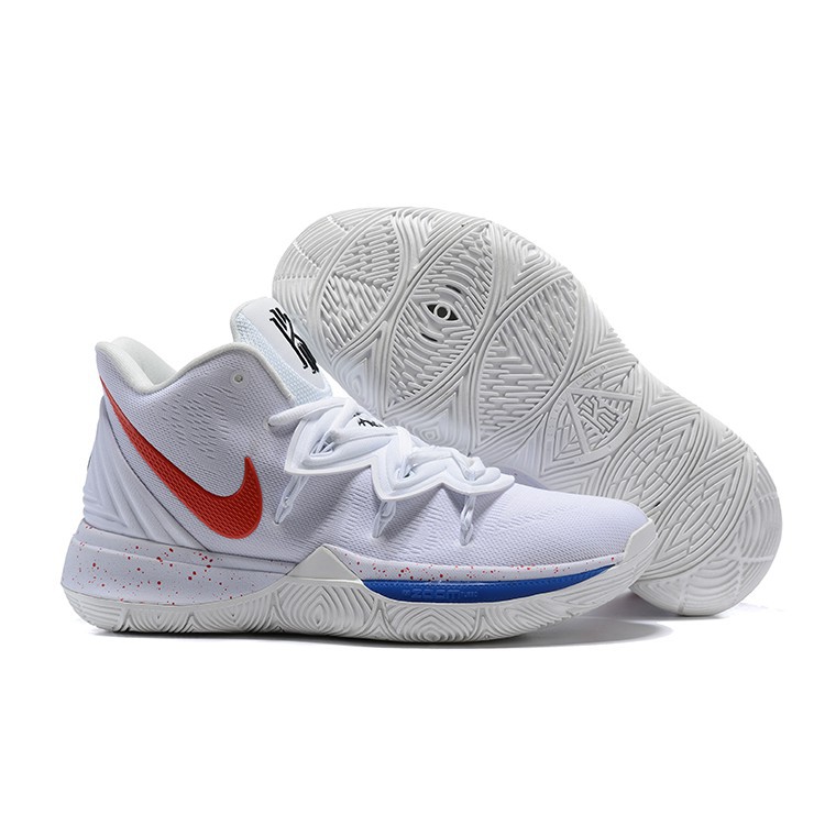 kyrie 5 red and blue