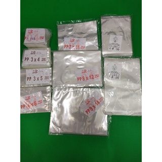 PP Bag- Transparent Plastic PP Flat Quality Clear Bag- Plastik Lutsinar Beg Kilat Berkualiti / Plastik Kilat Keropok /