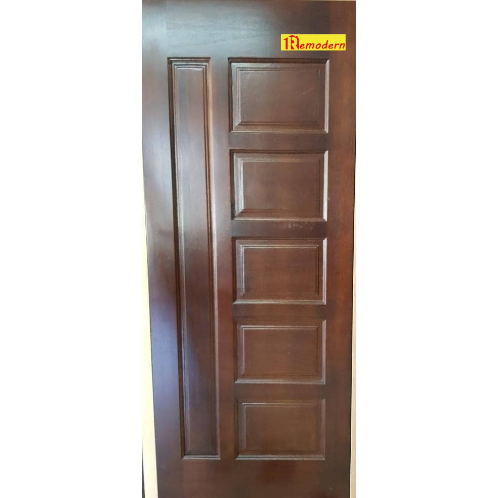 RR47 Solid  Mix Door Pintu  Kayu  Malaysia  Door Pintu  