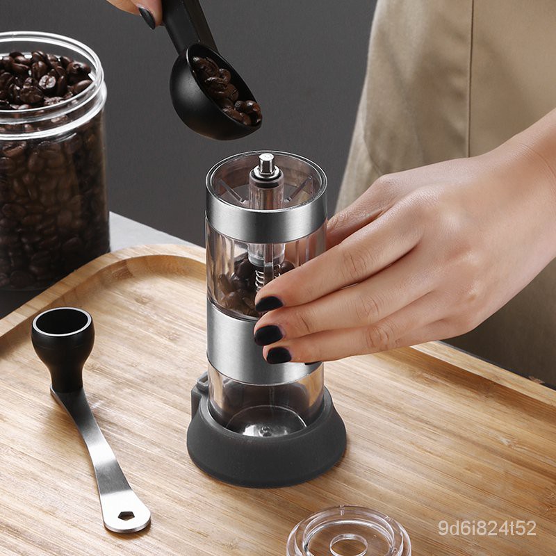 Coffee Grinder手磨咖啡机手动磨豆机家用手摇咖啡豆研磨机磨咖啡粉机小型磨粉器 Shopee Malaysia