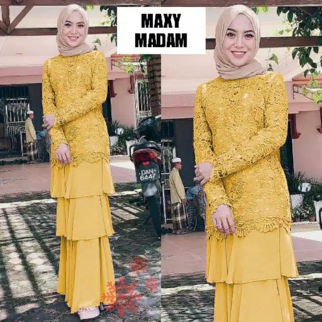 Maxi Madam Baju  Muslim  Muslimah Murah  Long Dress Jubah 