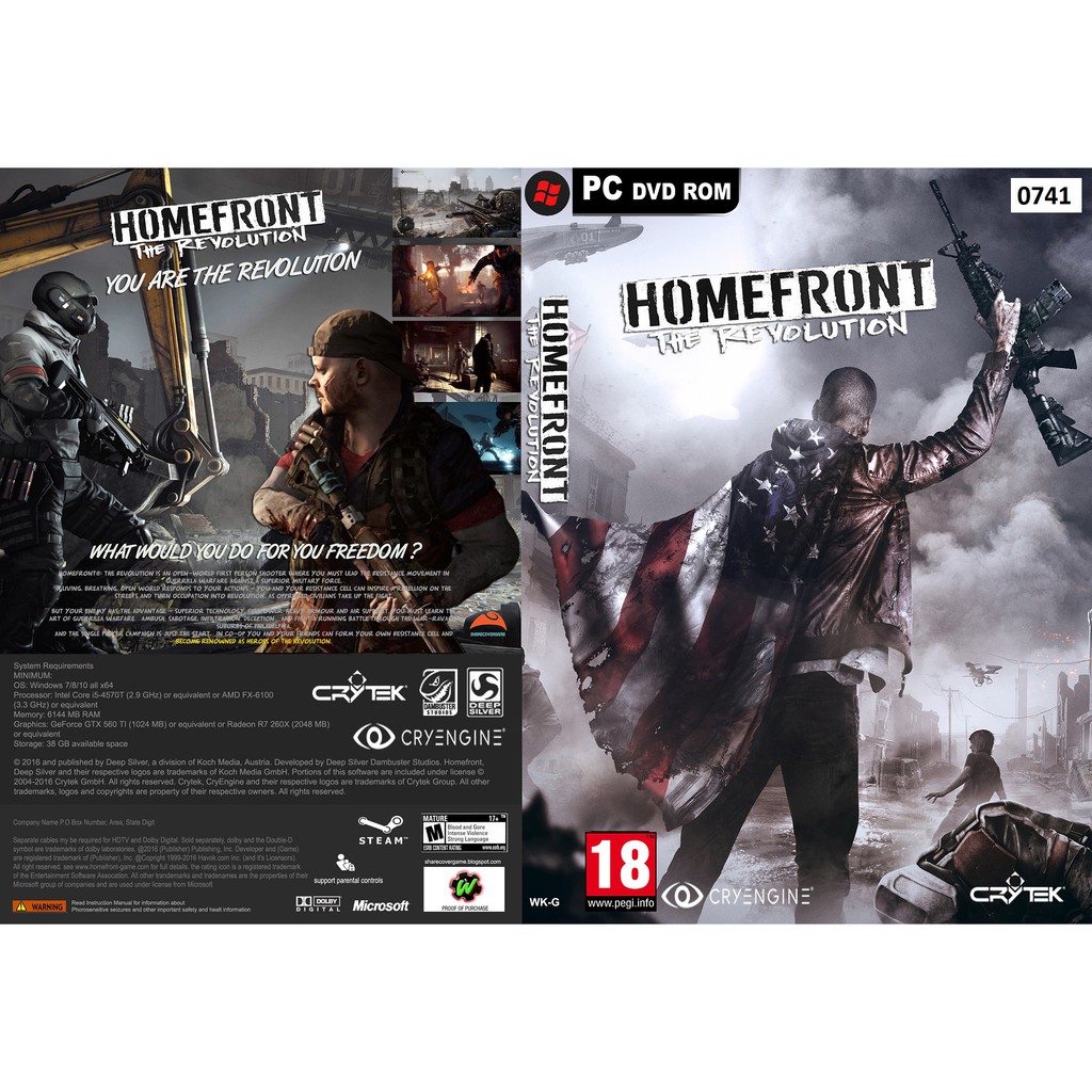 Pc Homefront The Revolution Freedom Fighter Bundle Shopee Malaysia