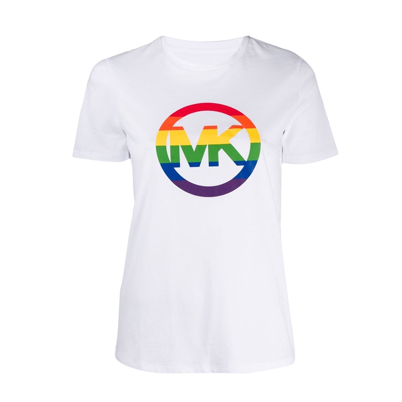 womens michael kors logo t shirt