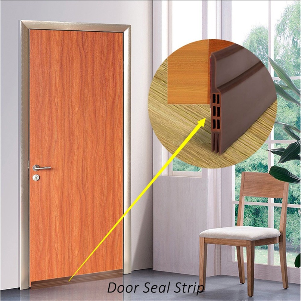 Under Door Sweep Weather Stripping Door Bottom Seal Strip Door