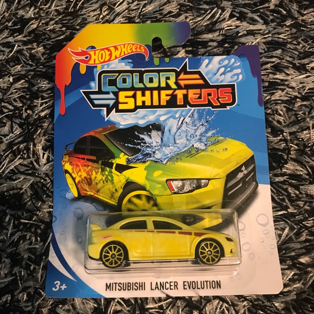 mitsubishi lancer evolution hot wheels