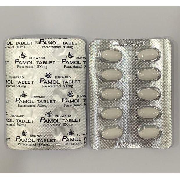 Pamol 500mg Paracetamol 1x10 S