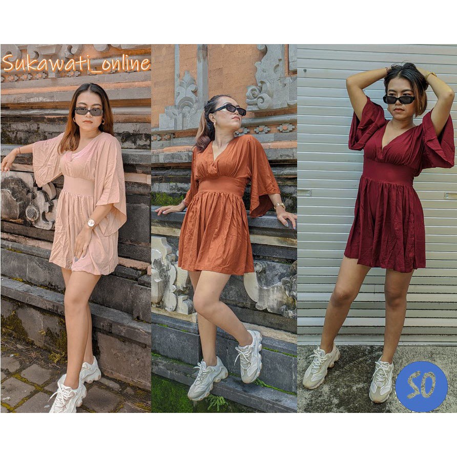 Hana Jumpsuit///Bali Plain Jumpsuit