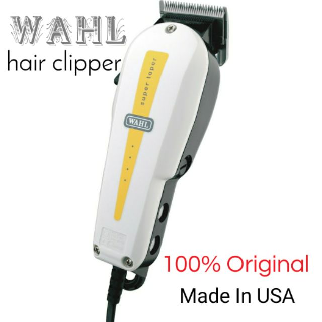 wahl hair trimmer how to use