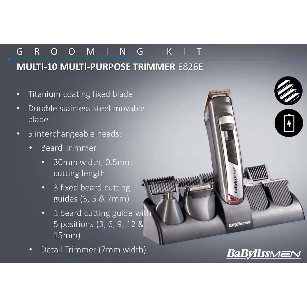 babyliss multi 10 titanium