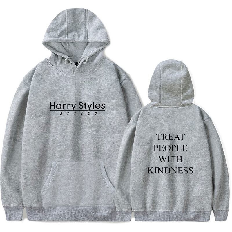 harry styles grey hoodie