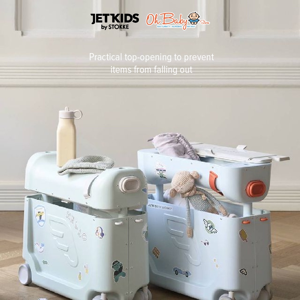JetKids by Stokke BedBox Premium RideOn Suitcase Shopee Malaysia