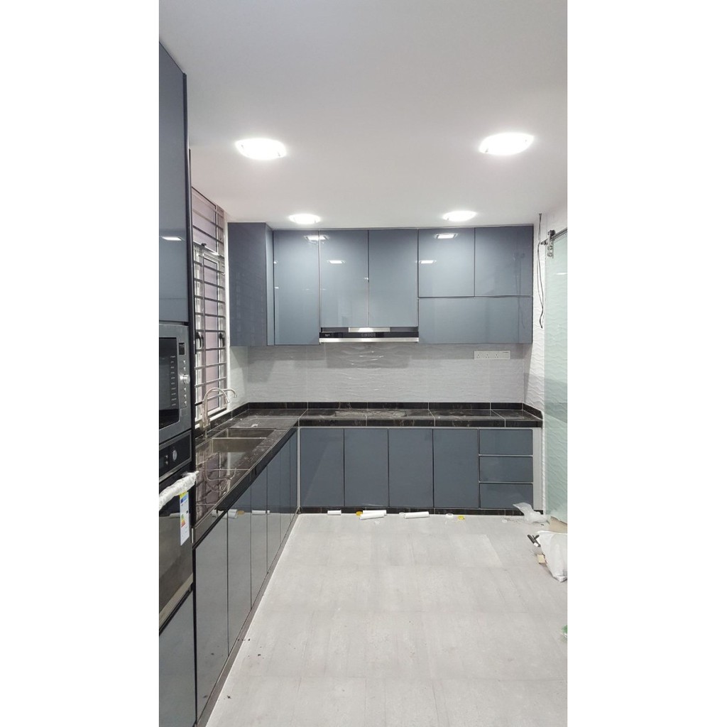 Aluminium Kitchen Cabinet Modern Shopee Malaysia