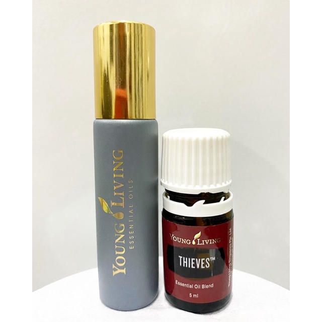 On thieves young living roll Thieves Oil