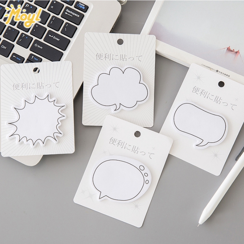 Japanese Cute Sticky Notes Pad Student Stationery Simple Memo Sticky Note Office Memo Guest Book Shopee Malaysia