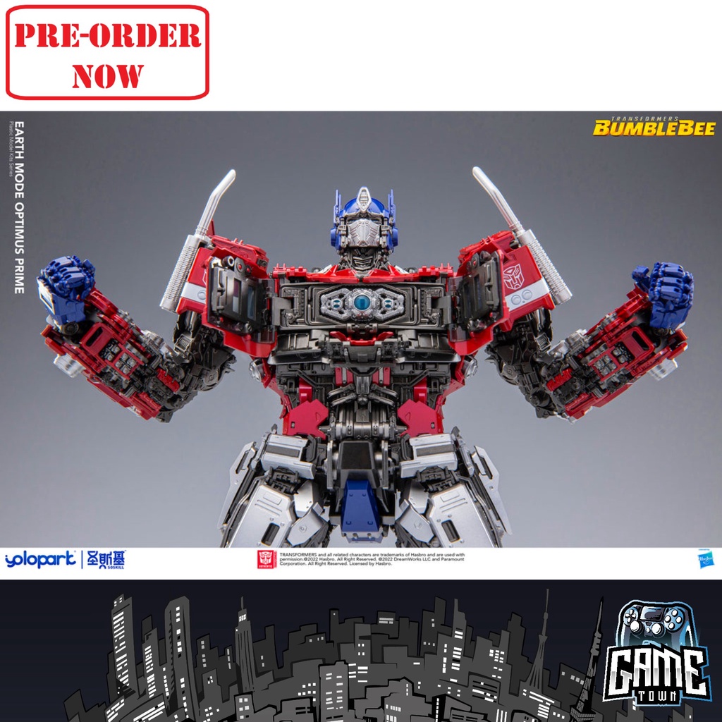 Yolopark Transformers Earth Mode Optimus Prime Plamo Bumblebee The Movie Ver Shopee Malaysia