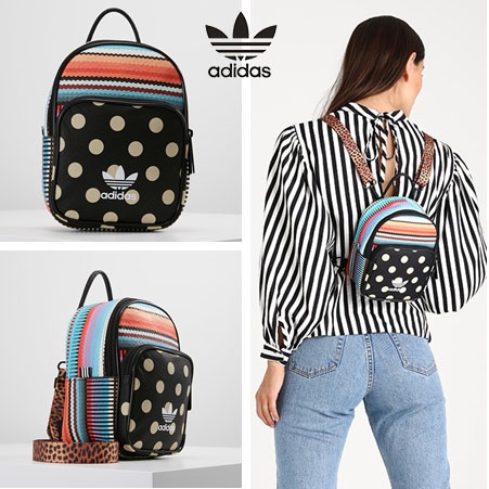 adidas mini backpack polka dot