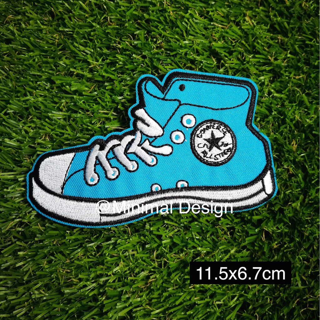 converse iron on patch