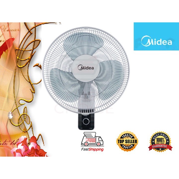 Ready Stock Midea Wall Fan 16 Mf 16fw15ka One Per Purchase Shopee Malaysia