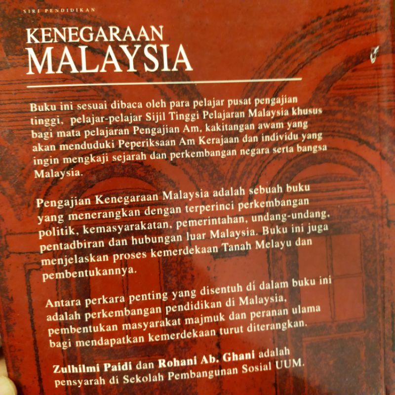 KENEGARAAN MALAYSIA : ISU-ISU DALAM KENEGARAAN MALAYSIA