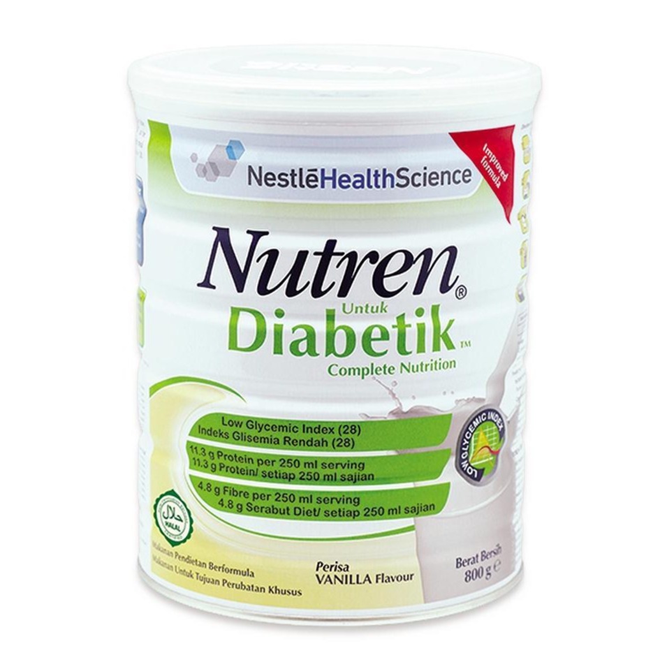 NESTLE NUTREN DIABETIK COMPLETE NUTRITION 800G & 400G | Shopee Malaysia