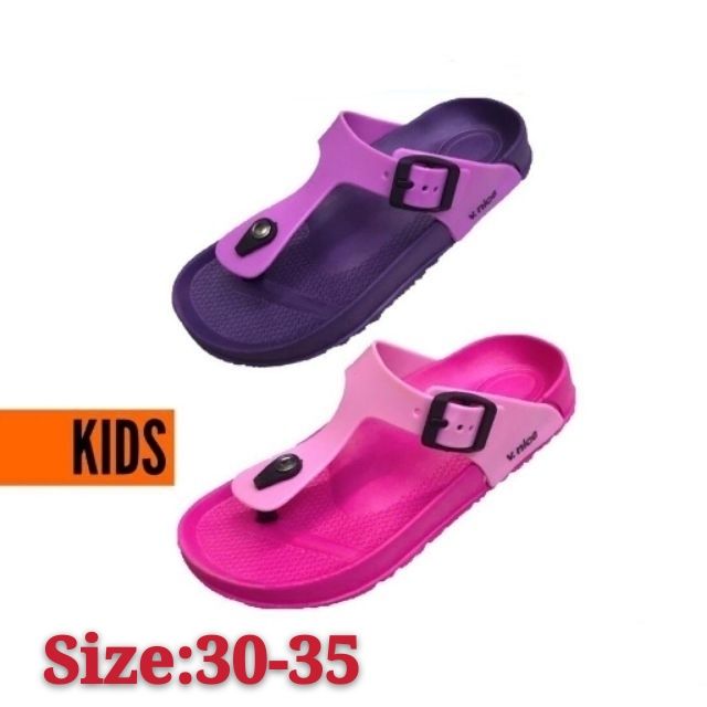 V. NICE KIDS EVA SLIPPER PINK & PURPLE SIZE:30-35