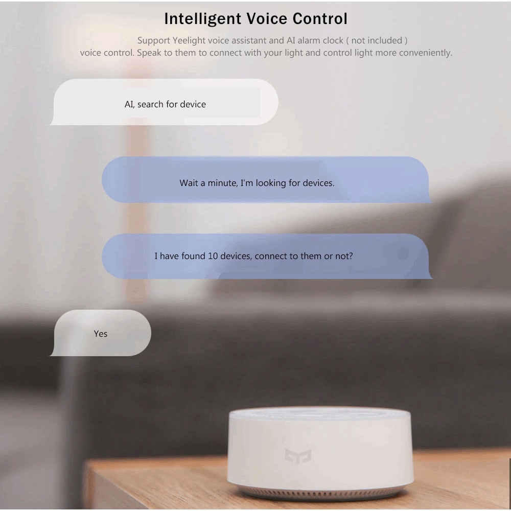 yeelight voice assistant