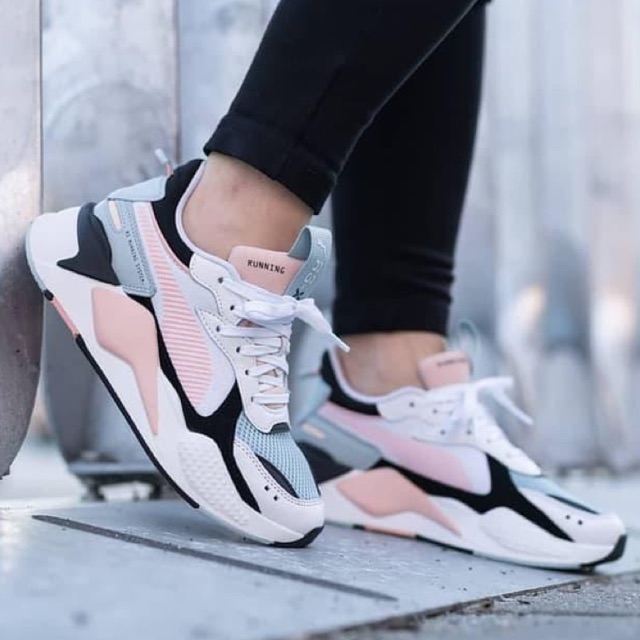 puma rs x pink and white