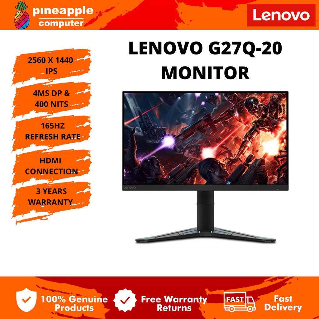 Lenovo Gaming Monitor G27Q-20 / G27-20 (27