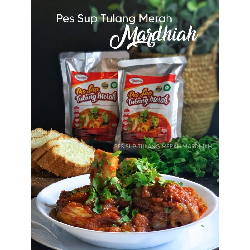 Pes Masakan Sup Tulang Merah Power Resepi Asli Singapore 500 Gram Shopee Malaysia