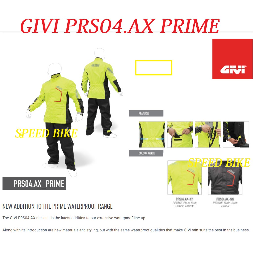 givi rain gear