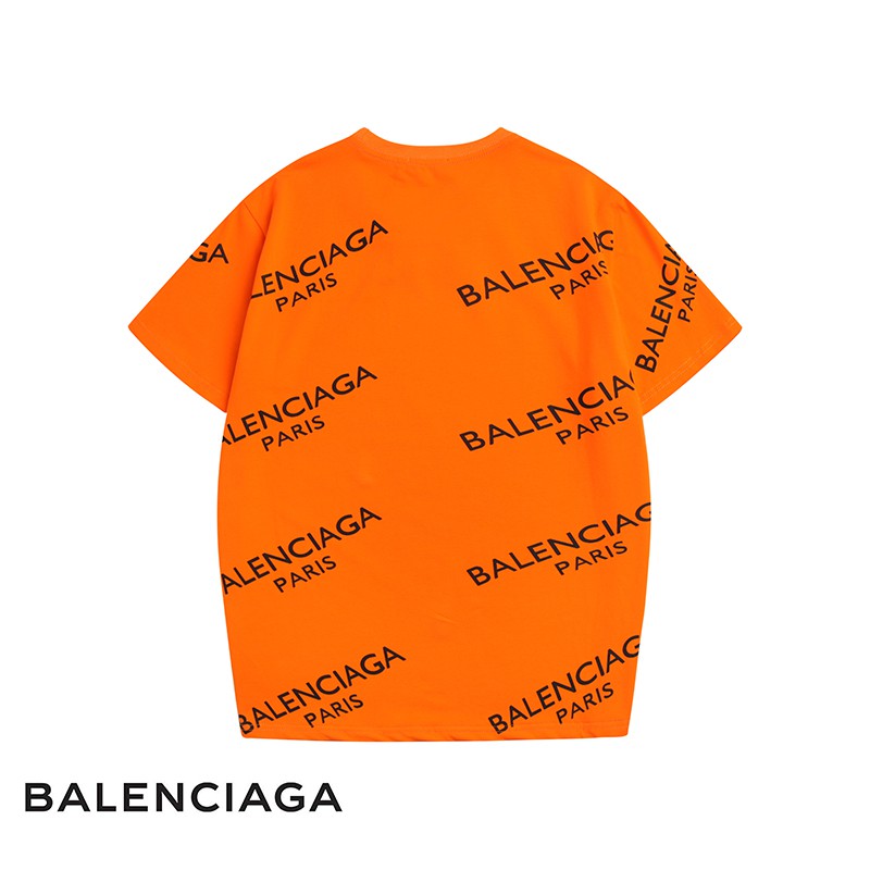 balenciaga orange shirt