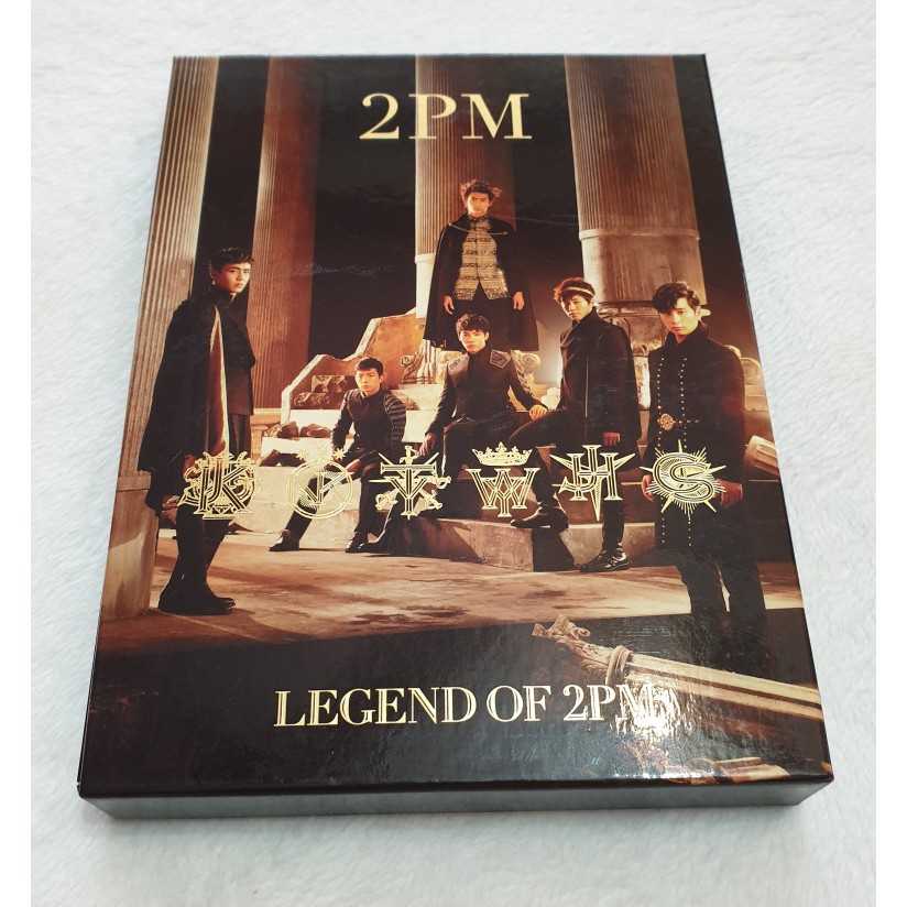 Preloved 2pm Legend Of 2pm Cd Dvd First Press Limited Edition A Shopee Malaysia