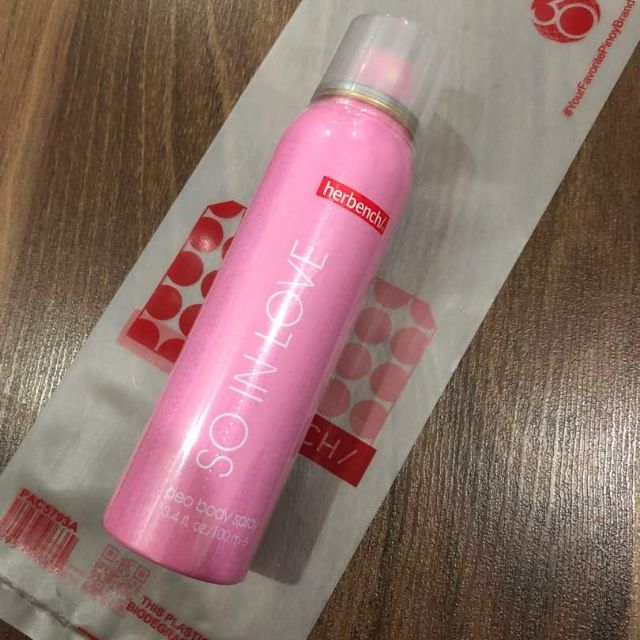 Bench So In Love Body Spray Shopee Malaysia